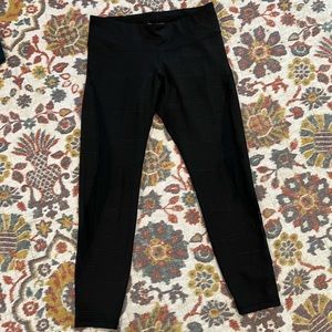 Black 7/8 length leggings